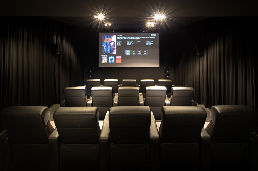 Dimming Lights in Home Theater